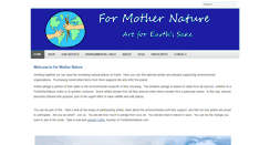 Desktop Screenshot of formothernature.com